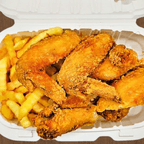 Best 9A. Chicken Wings with French Fries in Newton, NJ